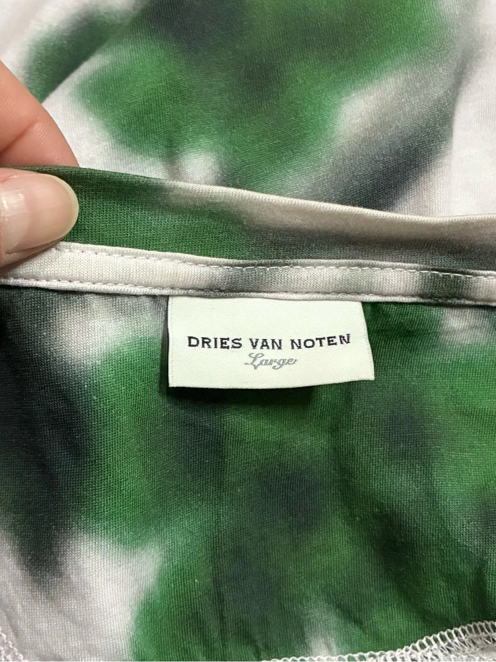 Dries Van Noten Floral Print Relaxed Fit T-Shirt - Picture 4 of 5